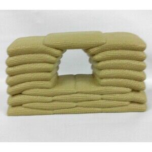 Vintage Plastic Army Military Sandbag Wall Mac Toys 6x12